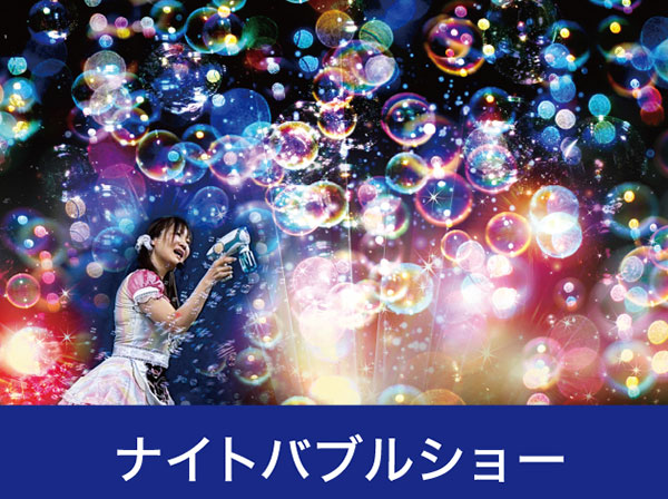 ナイトバブルショー