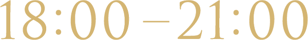 18：00～21：00